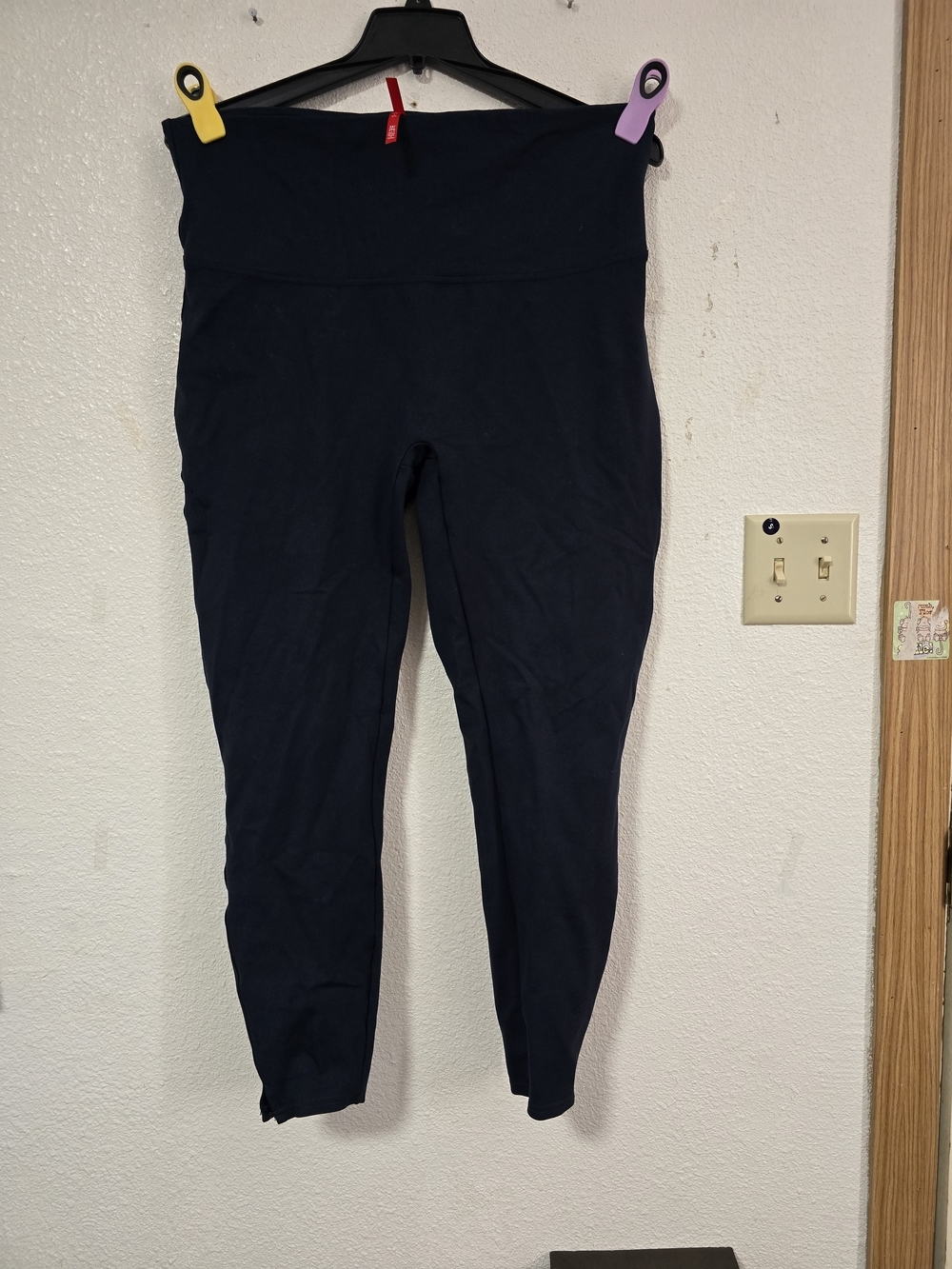 SPANX Navy High-Waist Leggings